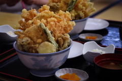 きのこ天丼！なる物を･･･