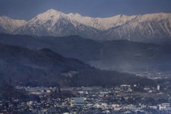 霞む景色