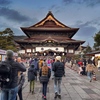 夕暮れの善光寺