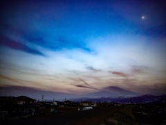 富士山現る･･･