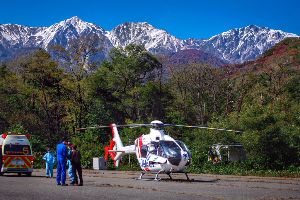 山岳救助訓練