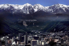 順光の朝