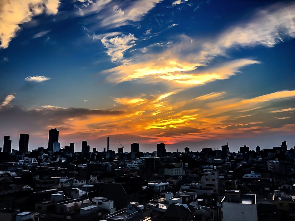 夕焼けの小焼け･･･