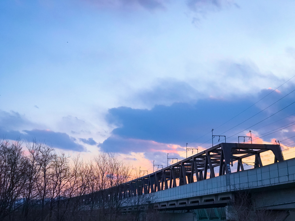 〝はる〟を感じた夕暮れ