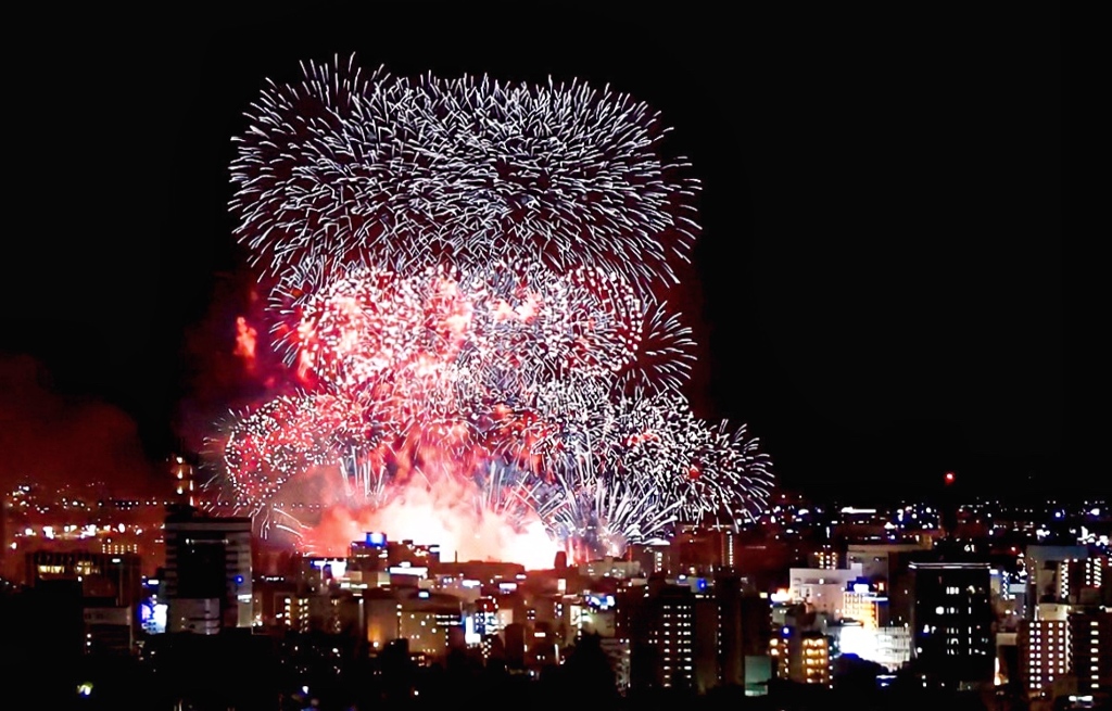 長野えびす講煙火大会