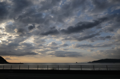  雲と海