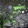 雪の大垣城