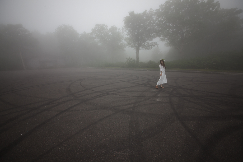 霧ポートレート