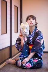 浴衣 ミックス光