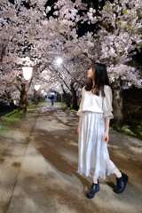 夜桜