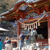 高尾山にて