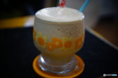 冷たいドリンクを
