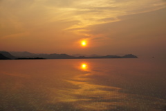 夕暮れ