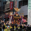 神田明神祭、人出の凄さ、本神輿まで持たない