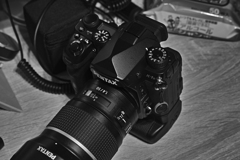  卓上のPENTAX k1 mark2
