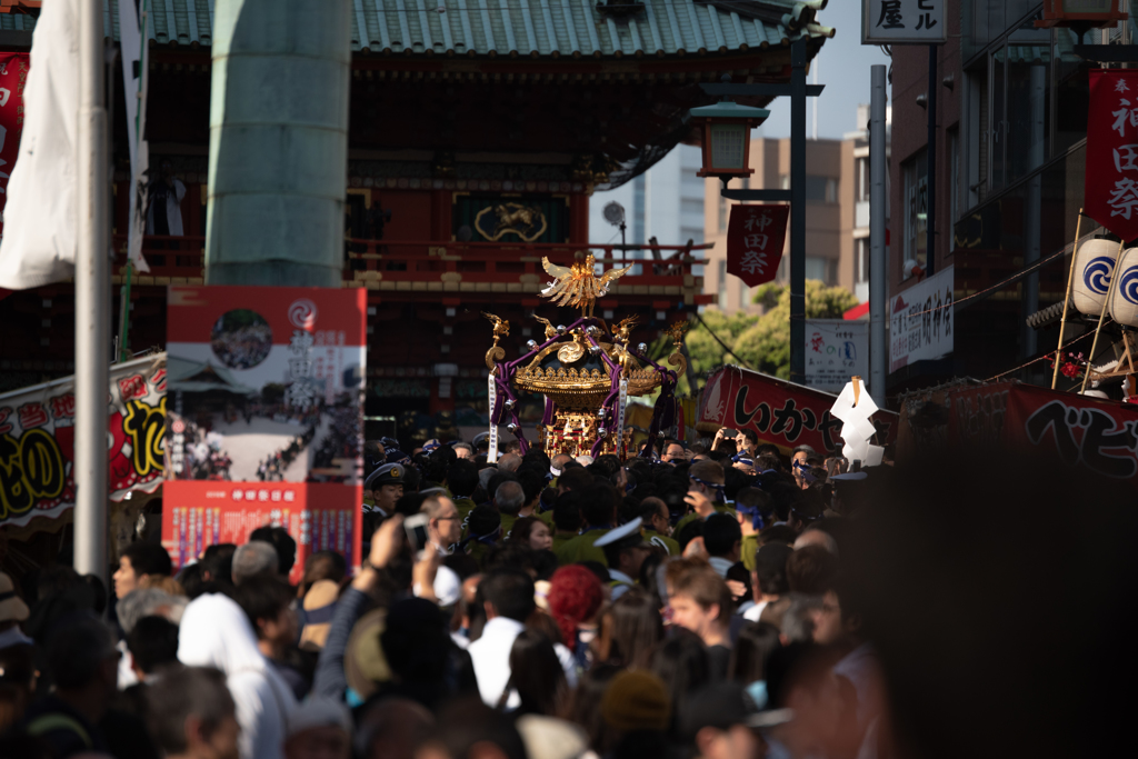 神田祭の一コマ