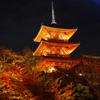 旧作より　　清水寺ライトアップ