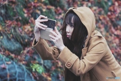 スマホで秋を撮る
