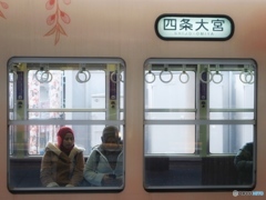 電車の窓から