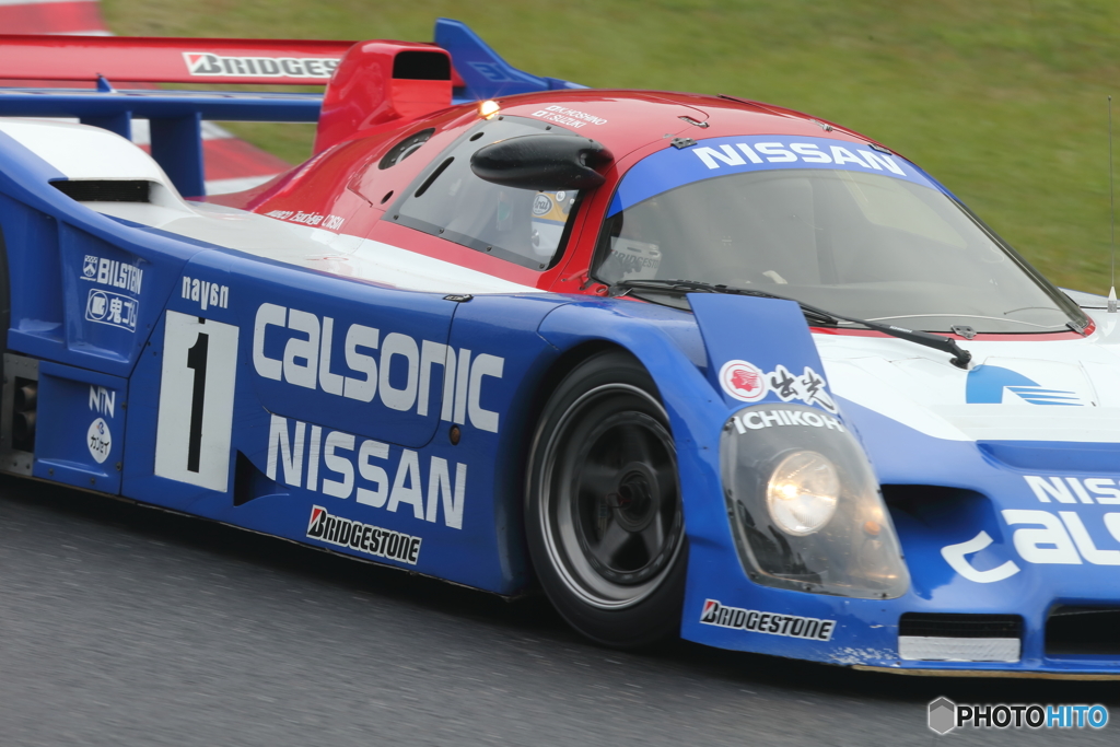 calsonic NISSAN R92CP　星野一義氏