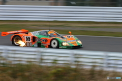 MAZDA 787B Le Mans WINNER　寺田陽次郎氏　ファイアー！！