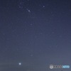 直島 黄色かぼちゃ 星空