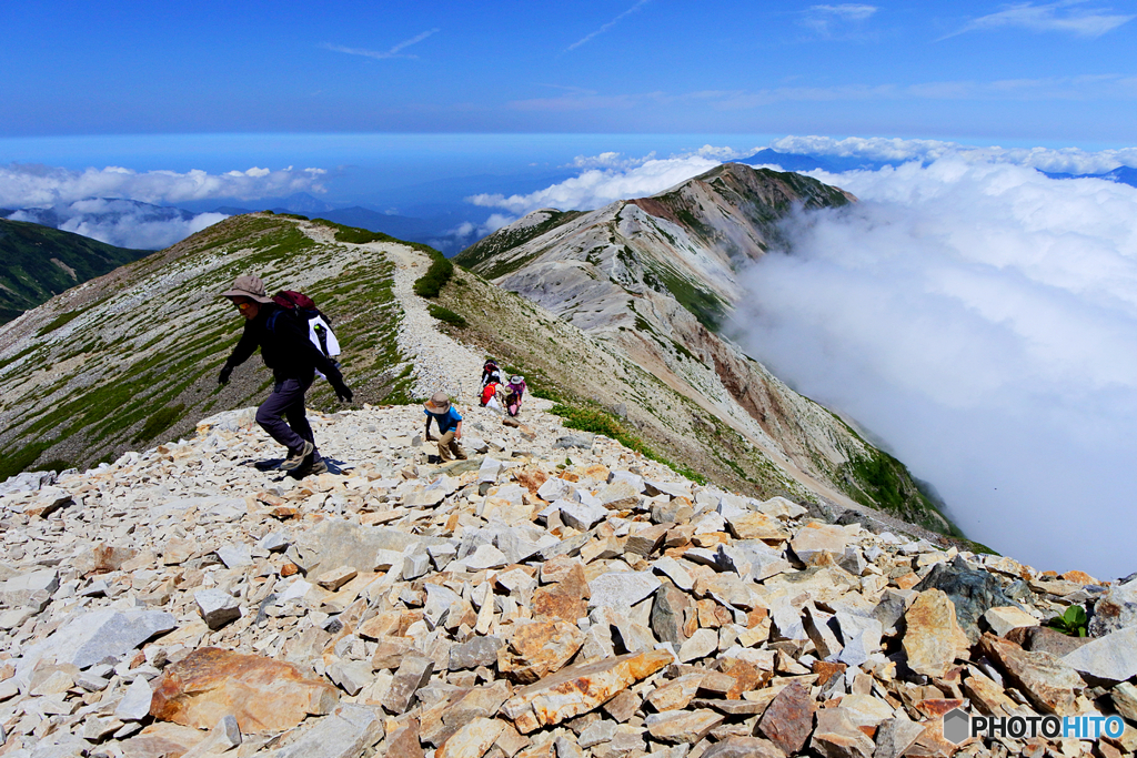 家族登山2016　栂池スカイライン