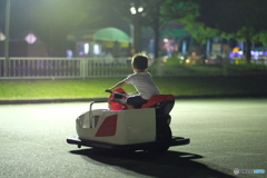 真夏の夜は遊園地！