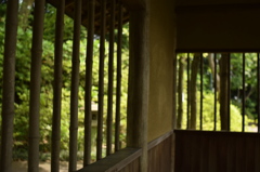 池上梅園　見晴台小屋