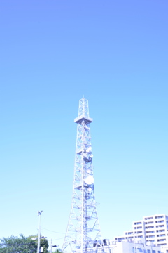 多摩川の鉄塔