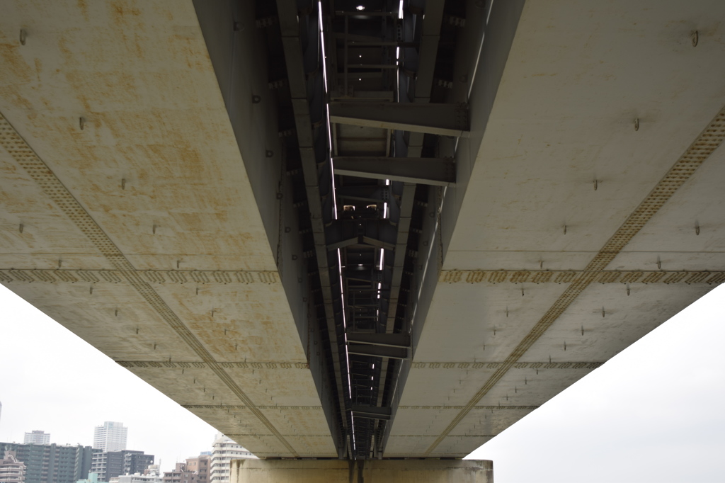 多摩川　東急東横線高架下