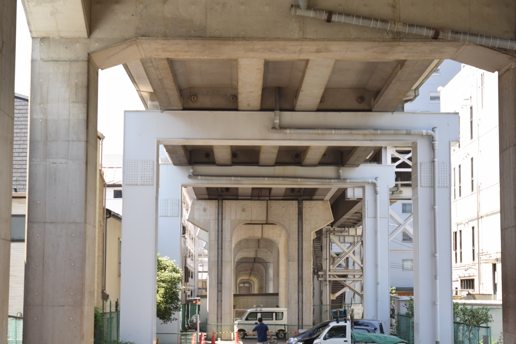 鮫洲付近　京急本線下