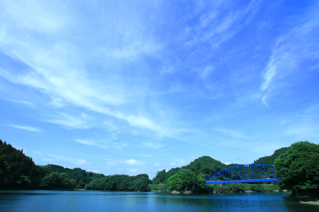 休日の青空