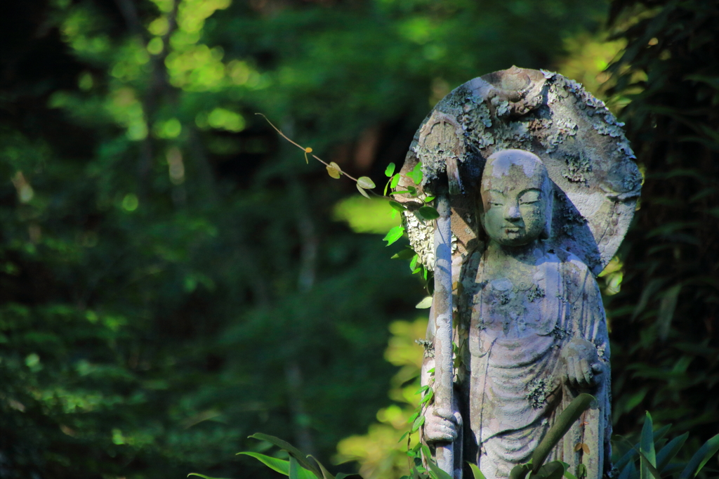 大原三千院　～石像～