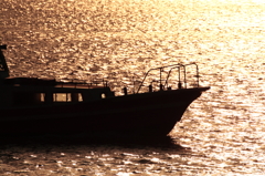 金色の海