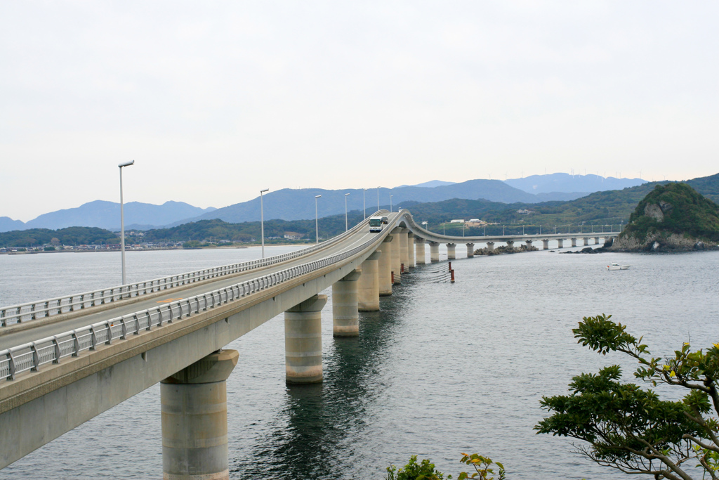 角島を渡ったところ