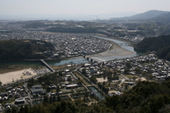 岩国の町並み