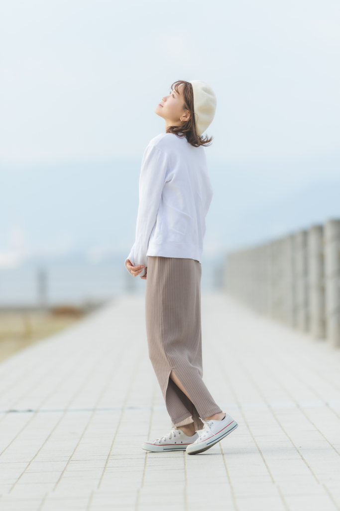 潮風を感じ