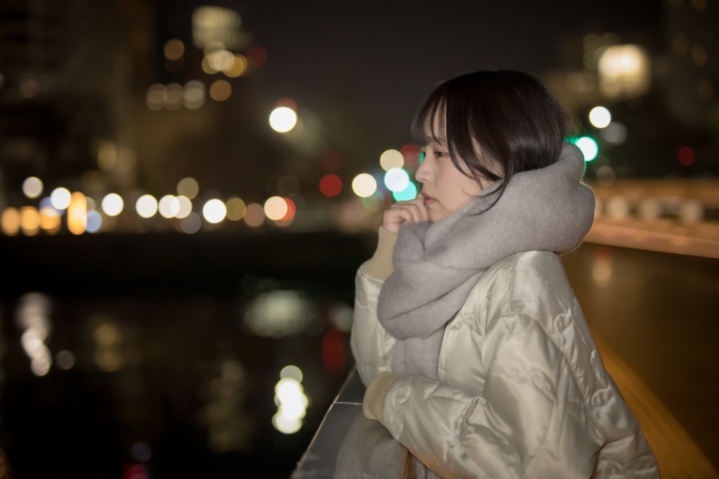 夜ポトレ