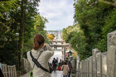 光の道とおねーさん