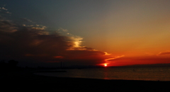朱と海