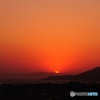 松山城からの夕暮れ