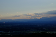 夕暮れ遠景　その２