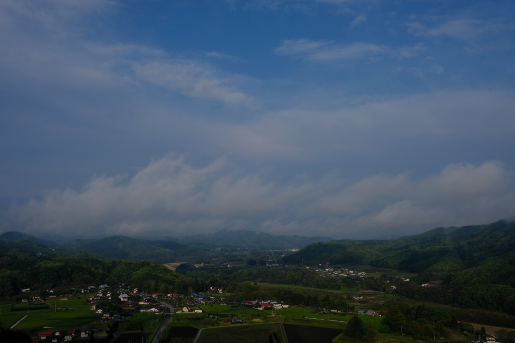 雨上がりの空