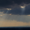 雲間からの光