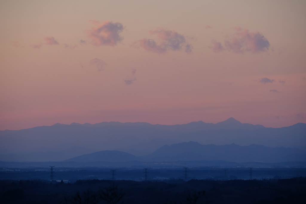 夕暮れの色