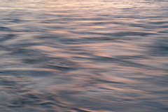 夕暮れの川　その２