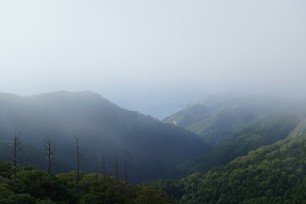 少し雲の中