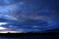 ある日の夕景