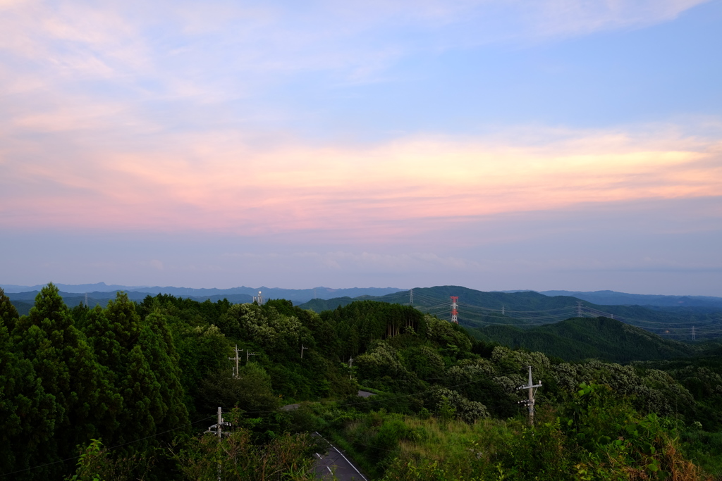 夕暮れの空